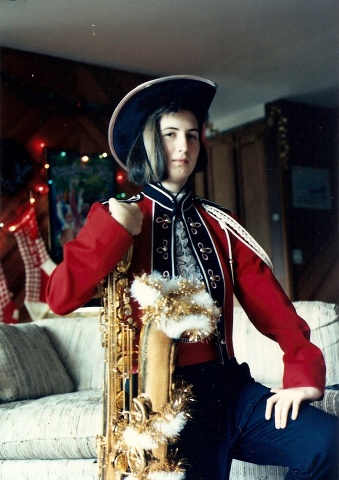 For Christmas parade, 1993