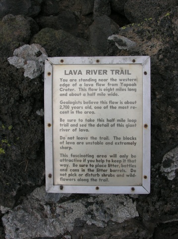 Lava River Trail